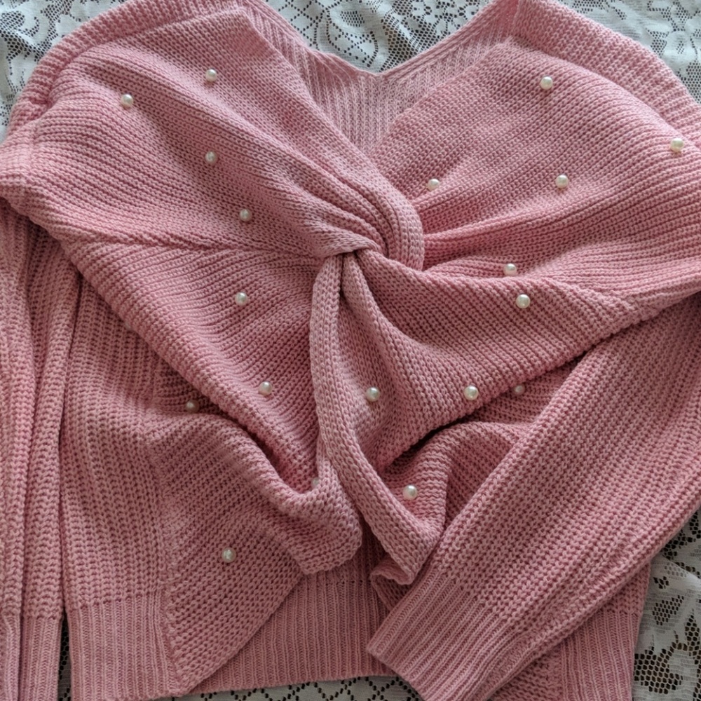 Pink sweater - Picture 3 of 5